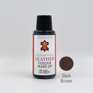 färgkräm läder dark brown