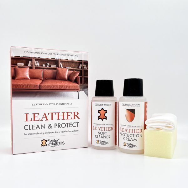 Leather Clean and protect läder rengöring