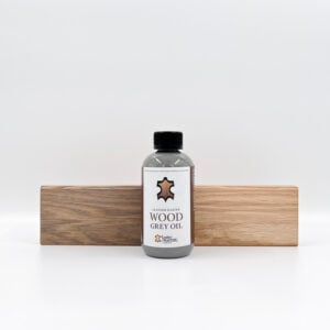 Wood Grey Oil grå olja för trä färgprov